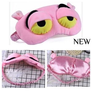 NEW Pink 3D Animal Sleep Mask